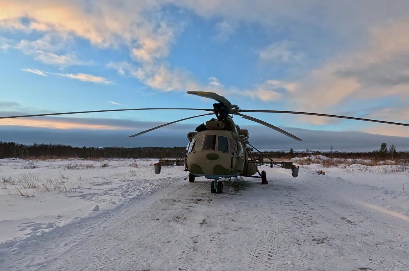 Авиационный корпус Северного флота пополнился двумя новыми вертолетами